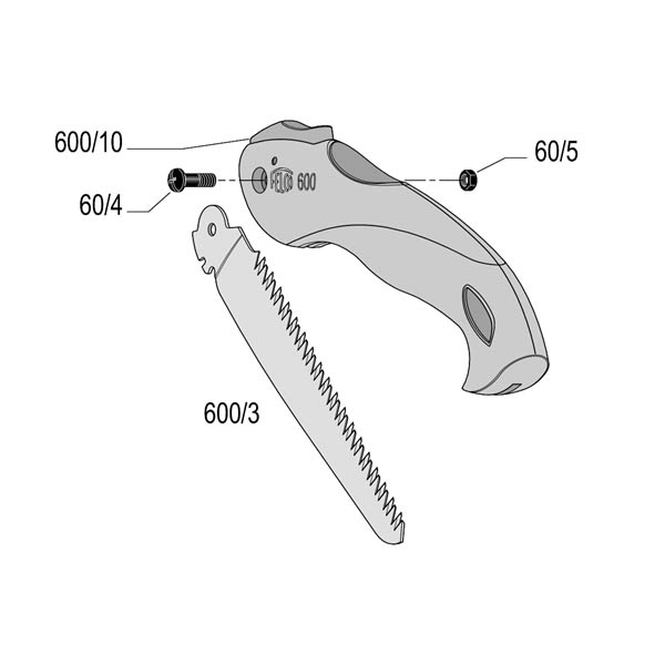 Felco 611 Sega A Trazione, Lama Diritta, Lunghezza Lama 33 Cm | Fare - 12